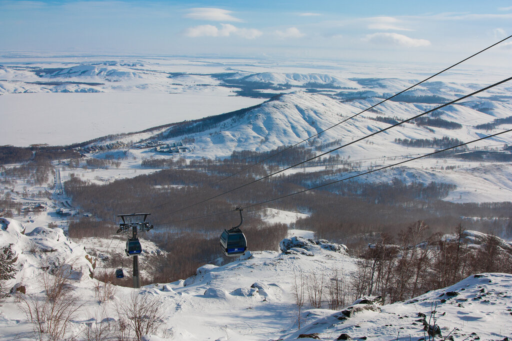 Горнолыжный курорт банное карта